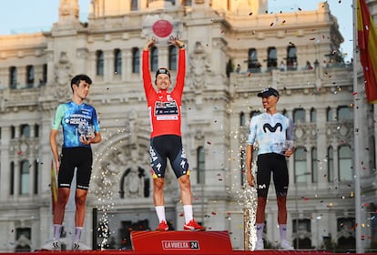 Roglic, O'Connor y Mas