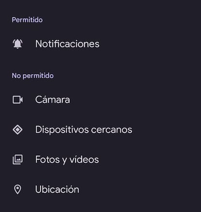 Permisos Android