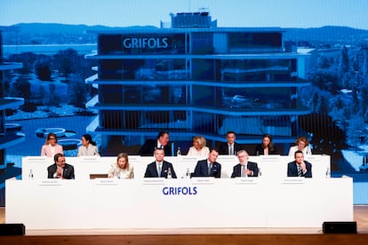 Consejo de administración de Grifols en la última junta de accionistas