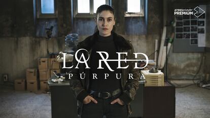 Imagen promocional de la serie 'La red púrpura'.