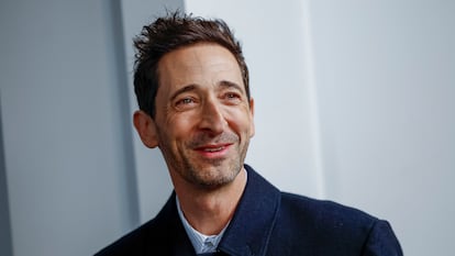 Adrien Brody in Madrid on January 17.