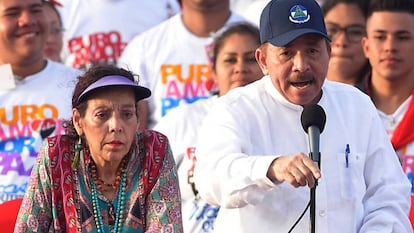 Daniel Ortega y Rosario Murillo Nicaragua