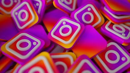 Varios logos de Instagram