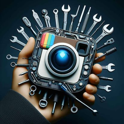 Herramienta con camara