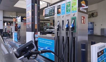 Imagen de una gasolinera de Repsol en España.