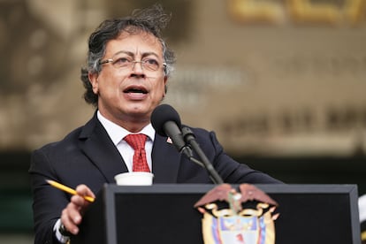 El presidente de Colombia, Gustavo Petro. 