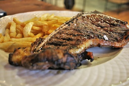Foal meat at Hotel Calixtó.