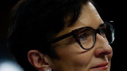 La consejera delegada de Citigroup, Jane Fraser, en una comparecencia en el Senado de EE UU el pasado 6 de diciembre de 2023.