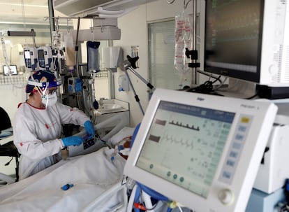 Unidad de Cuidados Intensivos del Complejo Hospitalario de Navarra.