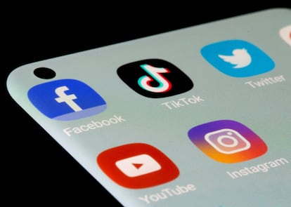 Facebook, TikTok, Twitter, YouTube Instagram