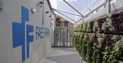 Sede de Faes Farma, en Leioa (Bizkaia)