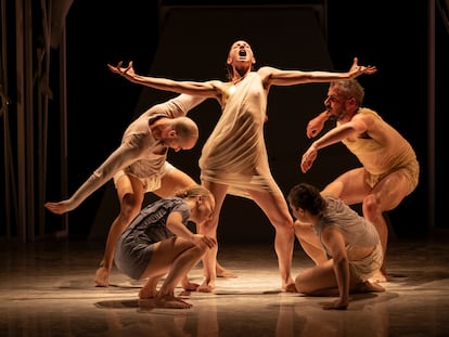 Escena de ‘Prometeo’ de Asun Noales, en el Palau de les Arts de Valencia.




