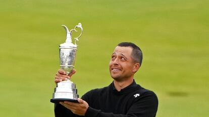 Schauffele, con la Jarra de Clarete.