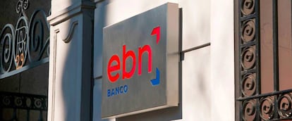 Sede de EBN Banco, en Madrid, en una imagen de archivo.