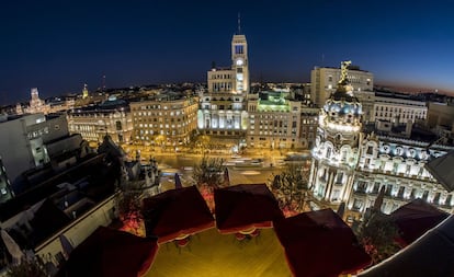La nueva terraza del clásico hotel The Principal Madrid.