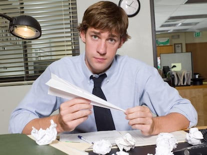 Actor John Krasinski as Jim in 'The Office.'