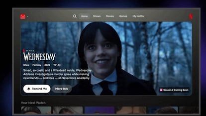 Nueva interfaz de Netflix