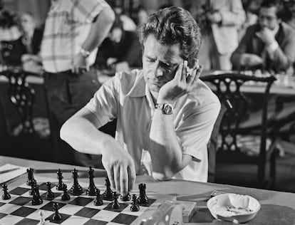 Boris Spassky during a tournament on July 11, 1973.
