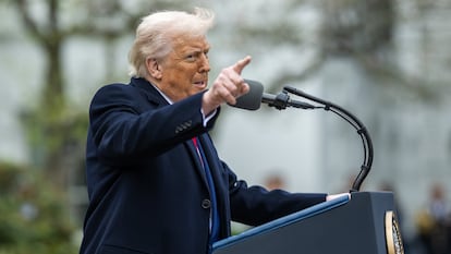 Donald Trump in the White House.