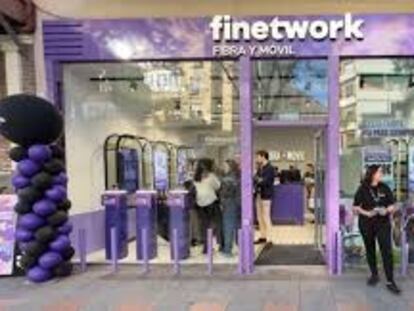 Una tienda de Finetwork.