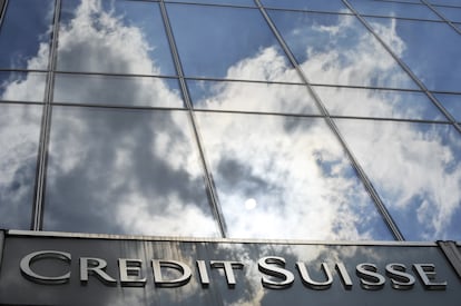 Logo del banco Credit Suisse.