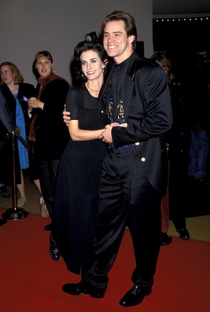 Courteney Cox, Jim Carrey